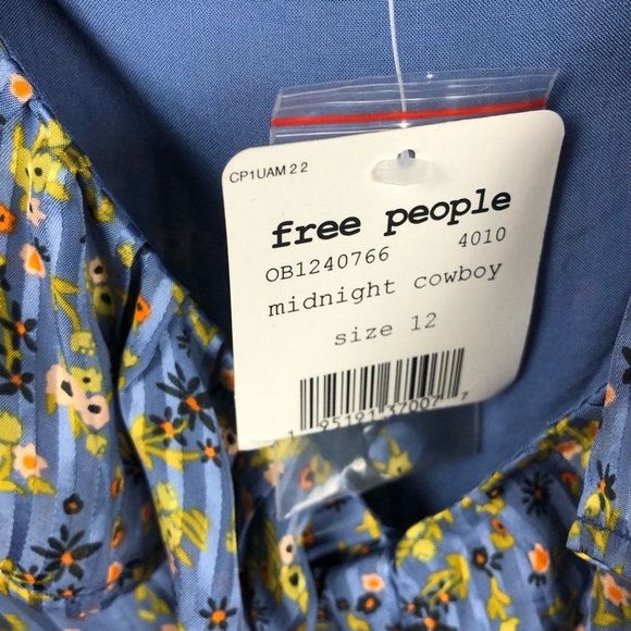 NWT Free People Sweetest Thing Long Sleeve Minidress 12 - Picture 16 of 16